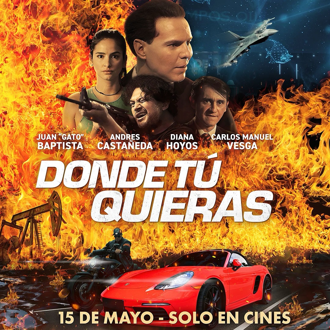 «Donde tú quieras» la primera película de acción 100% colombiana